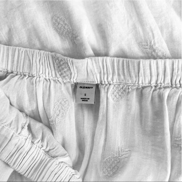 Cold Shoulder Raised Pineapple Boho shirt - Picture 6 of 7